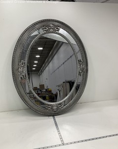 Large Oval Vintage-Style Mirror House Decor