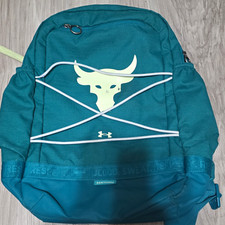 Zaino Under Armour UA Storm Project Rock Bull Logo Teal Tasche con Zip