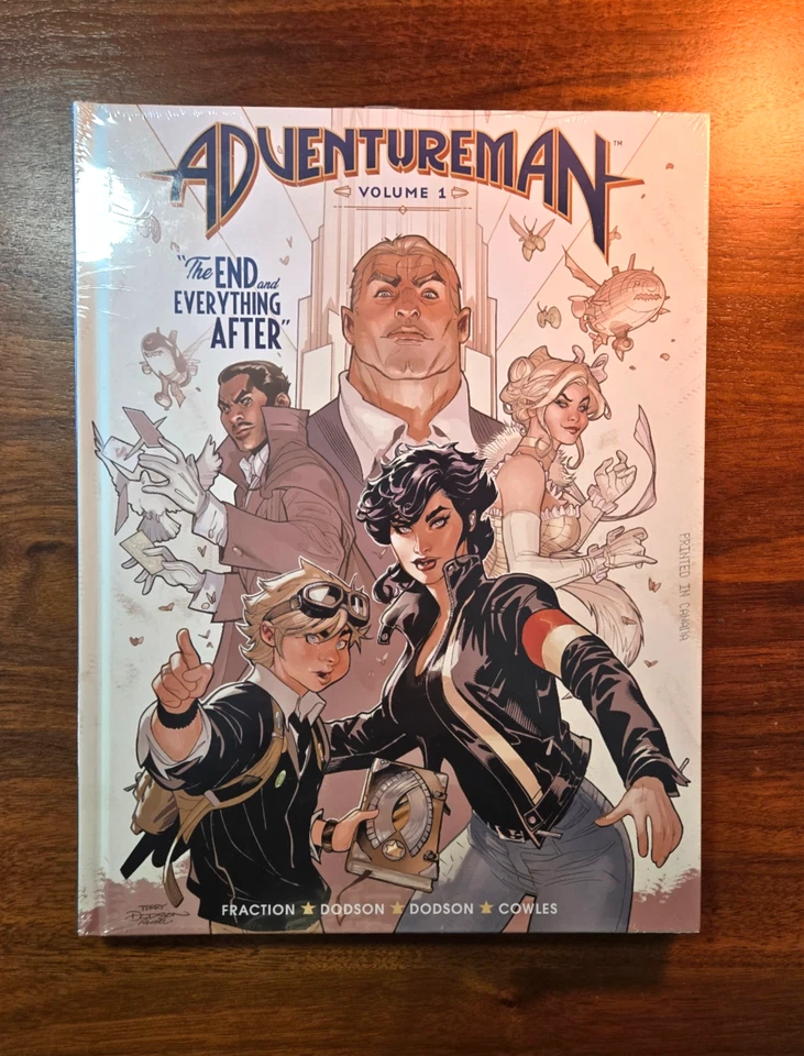 Adventureman Volume 1 The End & Everything After HC Hardcover Oversized Sealed - Image 2 of 4