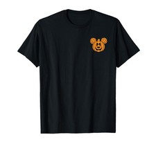 Disney - Mickey Mouse Pumpkin Halloween T-Shirt Small, Black