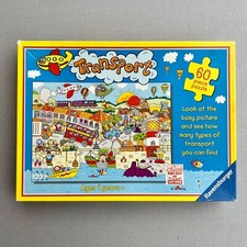 1999 Best Toy Award Winning Jigsaw Puzzle Transport Kids Large Piece