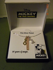 Disney Mickey Mouse The True Original 90 Year Anniversary Necklace MSRP: 60.00