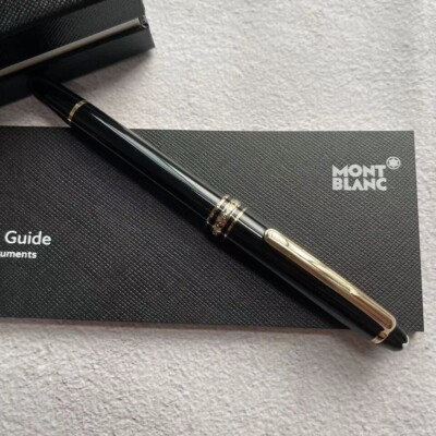 Mont blanc Gold Meisterstuck Classique Luxury Rollerball Pen .Christmas Sale.
