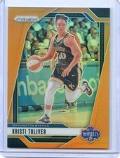 2024 Panini Prizm WNBA KRISTI TOLIVER #12 ORANGE PRIZM /99 MYSTICS