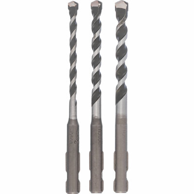 Bosch UNEO 3-teiliges SDS Quick Mehrzweckbohrer-Set