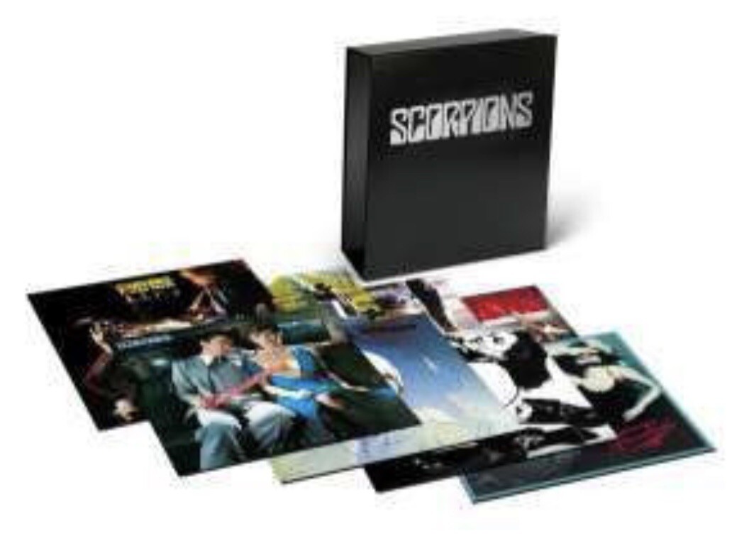 Scorpions CD 10枚コレクション SCORPIONS - 50th Anniversary Deluxe Editions - 10Vinyl