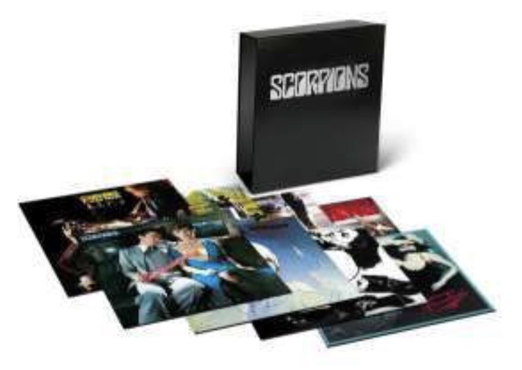 SCORPIONS - 50th Anniversary Deluxe Editions - 10Vinyl & 10CD Boxset - Numbered