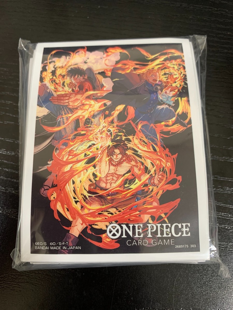 luffy card sleeves One Piece TCG: Sleeping Luffy Sleeves – Black Vault Gaming main image 1