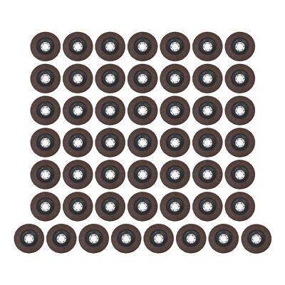 50 Pcs 4-1/2''×7/8'' 40 Grit Premium Zirconia Flap Disc Sanding Grinding Grey