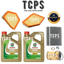 FOR BMW M8 4.4 F92 AIR OIL CABIN FILTERS SERVICE KIT & 10L CASTROL MOTOR OIL