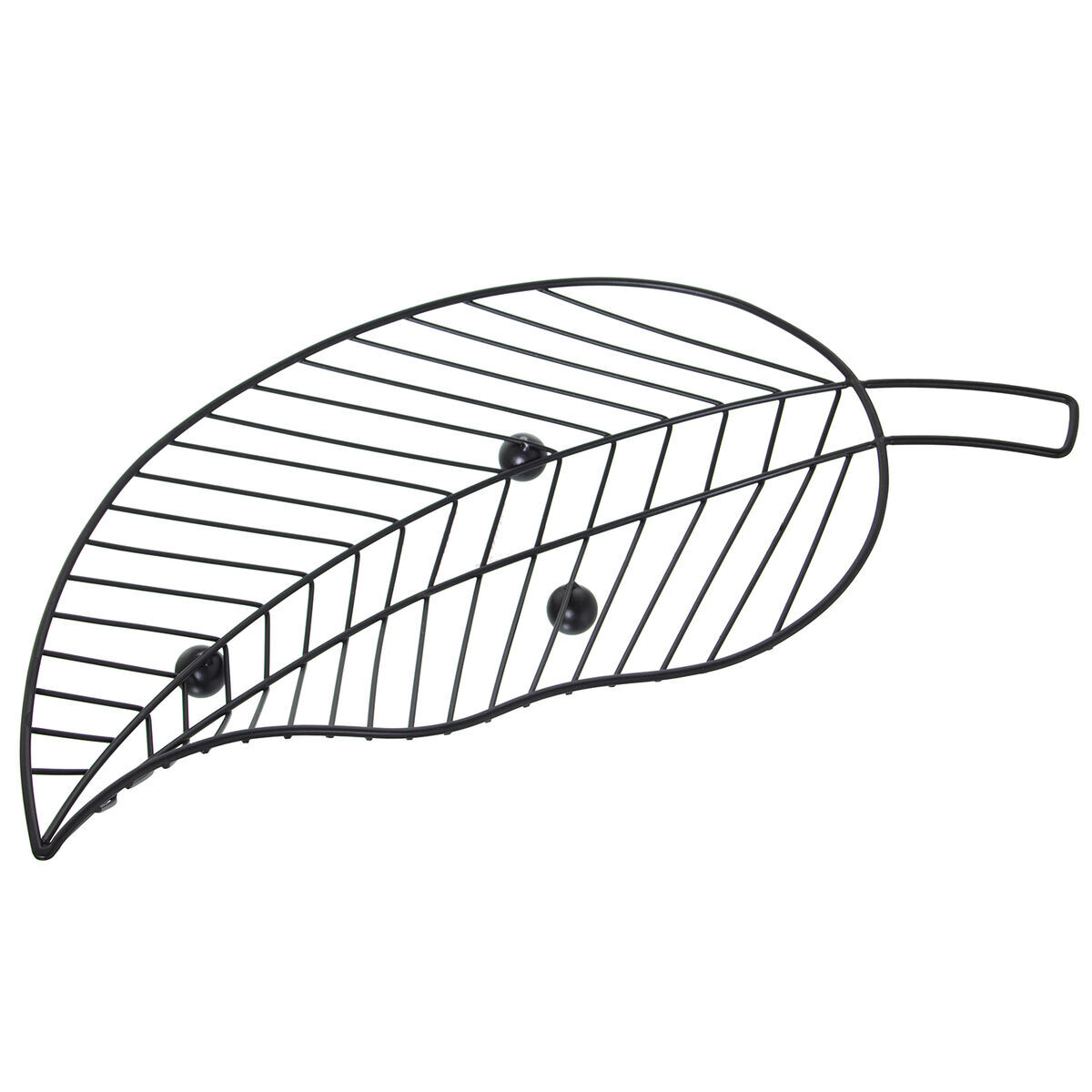 Portafrutta Alexandra House Living Nero Metallo 41 x 20 x 5 cm