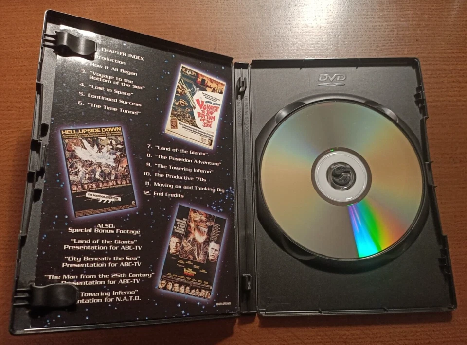 The Fantasy Worlds of Irwin Allen (1995) - US DVD Region 1 / Rare - Image 4 of 4