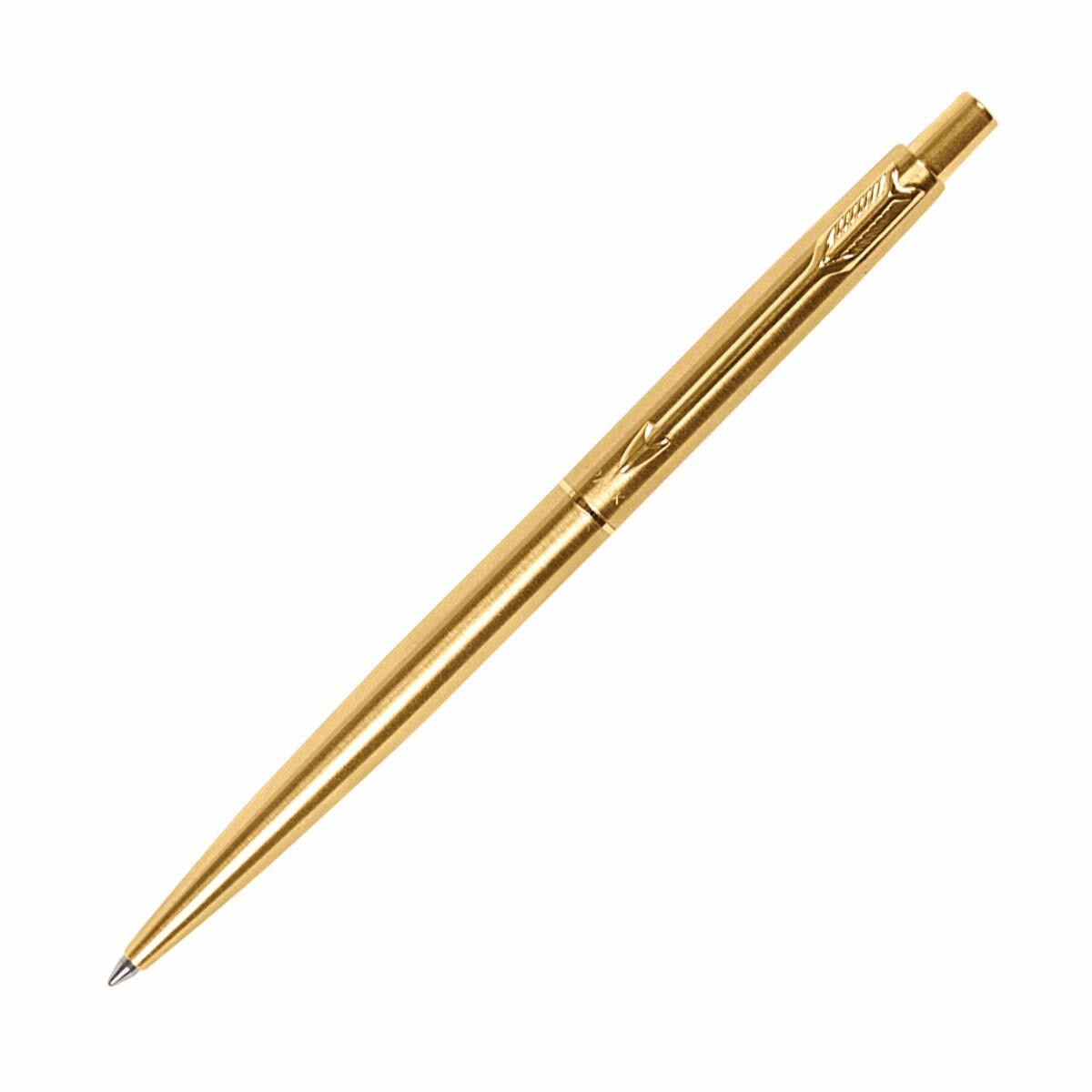Parker Classic Gold GT Ball Point Pen Gold Trim Fine Quink Blue Refill ...