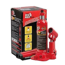 BIG RED T90203B Torin 2Ton Hydraulic Welded Bottle Jack,Red