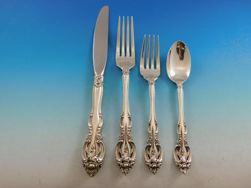 La Scala By Gorham Sterling Silver Regular Size Place Setting(s) 4pc