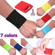 Wrist Wallet Pouch Band Zipper Running Travel Cycling Bag Unisex Sport