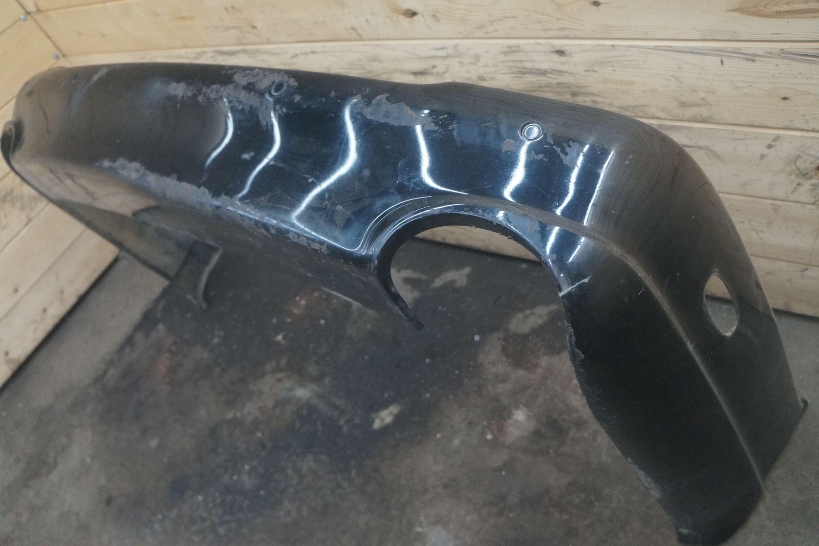 Rear Bumper Cover Assembly Black Bentley Arnage T 2002