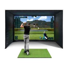 SimSpace Golf Simulator Enclosures 4K Projection Easy Assemble 6 Sizes Available