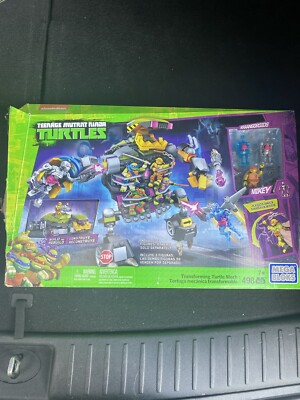Mega Bloks Teenage Mutant Ninja Turtles- Transforming Turtle Mech