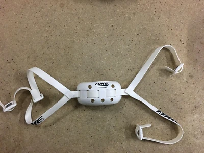 NEW Bike football hard cup chinstrap 4 pt BACS50 WHITE