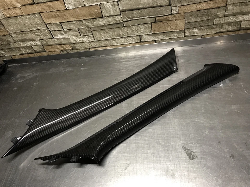 RSX A-Pillars Carbon Fiber Hydro Dip Type S Vtec K20 password - Image 4 of 4