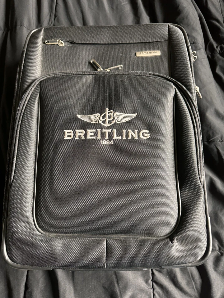 Equipaje de mano Breitling x Samsonite Collaboration ¡Raro! Foto 2 de 4