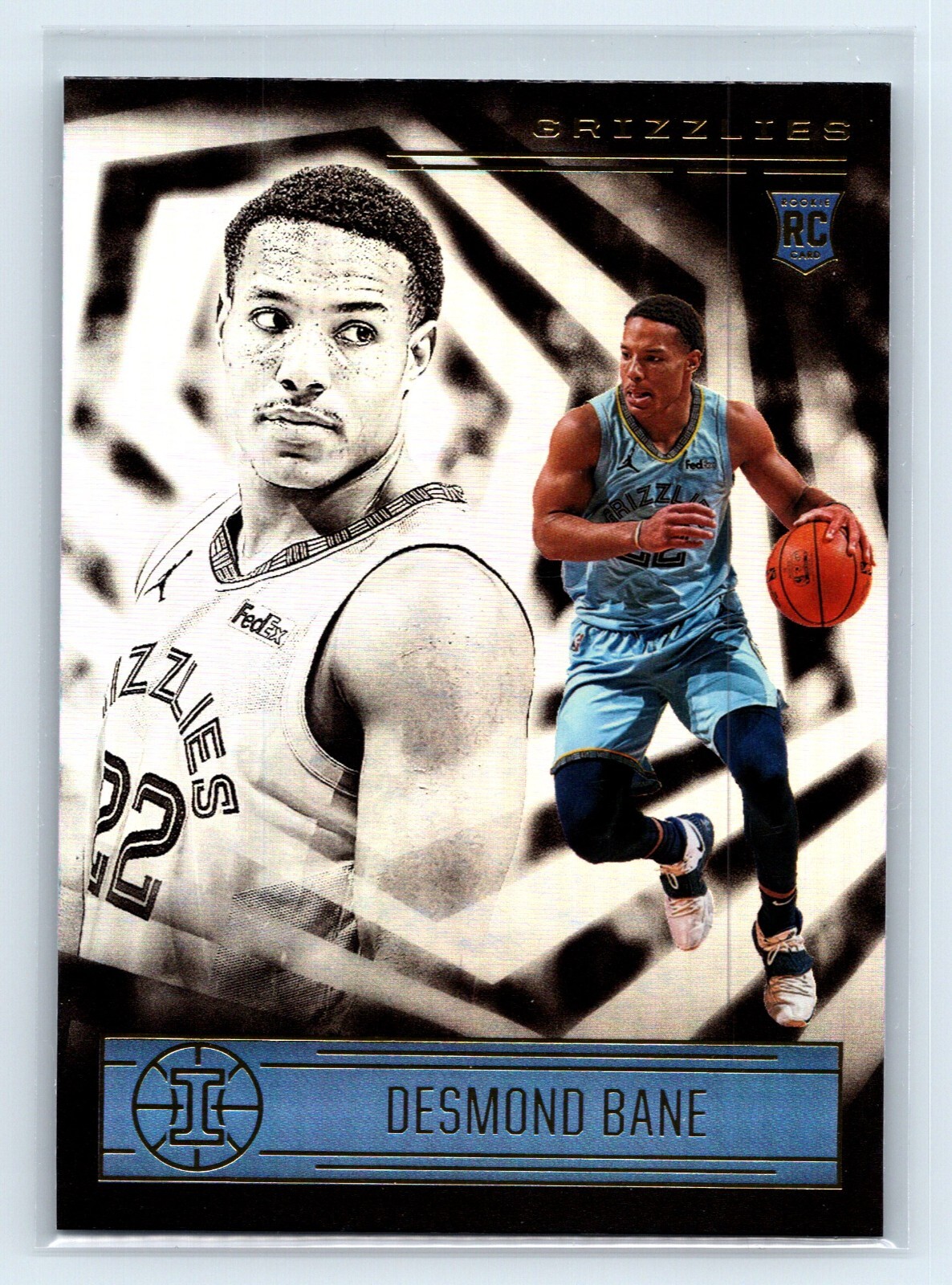 2020-21 Panini Illusions Desmond Bane RC Rookie Card #158 Grizzlies