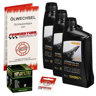 Honda CB 750 Seven Fifty (RC42) 92-03, Classic 10W40 Öl + HiFlo Ölfilter Set
