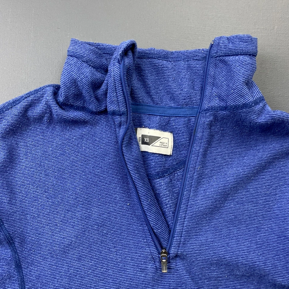 Pullover deportivo Alpine Design XS azul con cremallera en cuarto de baño senderismo al aire libre para mujer Foto 2 de 4