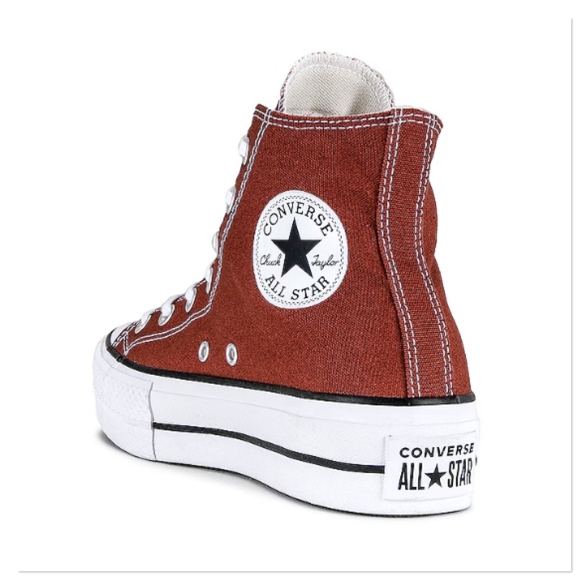 Sneaker Converse Plateforme Brune Cozy Club Converse Brune