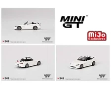 Mini GT 1:64 Honda S2000 (AP2) Type S Grand Prix White MGT00349 Diecast Model 