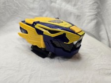 Power Rangers Beast Morphers Beast-X King Morpher Wrist Toy Lights Sounds Yellow