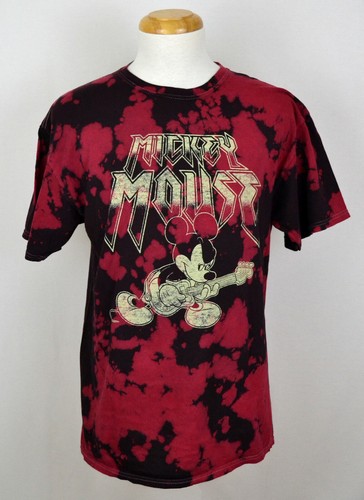 Mickey Mouse Rock T-Shirt Disney Guitar 