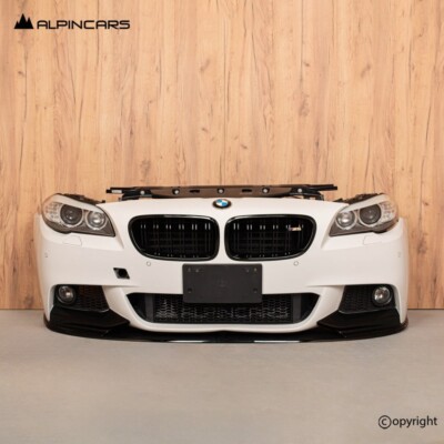BMW F10 F11 M Paket Frontpaket Stosstange Front M Package Alpinweiss 3 DW66937