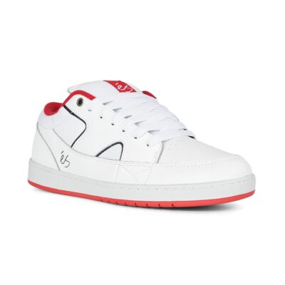 eS Sophisto Low Top Skateschuhe - Weiß/Navy/Rot