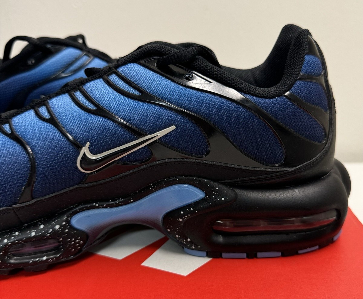 Nike Air Max Plus Stargazing Mens Sz 11 Black University Blue