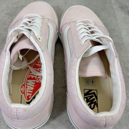 Vans Old Skool Rosa Entrenadores Talla UK 4 Rosa Gamuza Lona Gimnasio Informal Patín 507452 - Imagen 11 de 15
