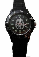 Star Wars Storm Trooper Helmet Silicone Band Wrist Watch