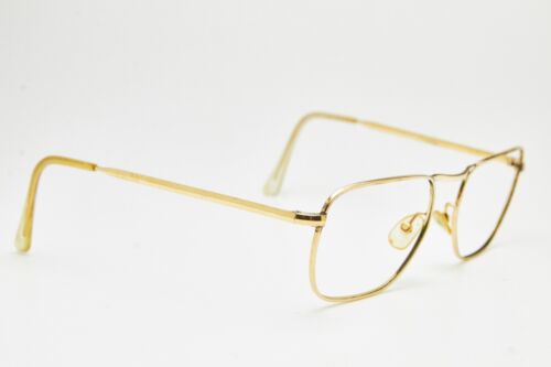 1970s vintage gold eyeglasses AMOR 6556 Gold Plated vintage glasses retro frame - Picture 8 of 15
