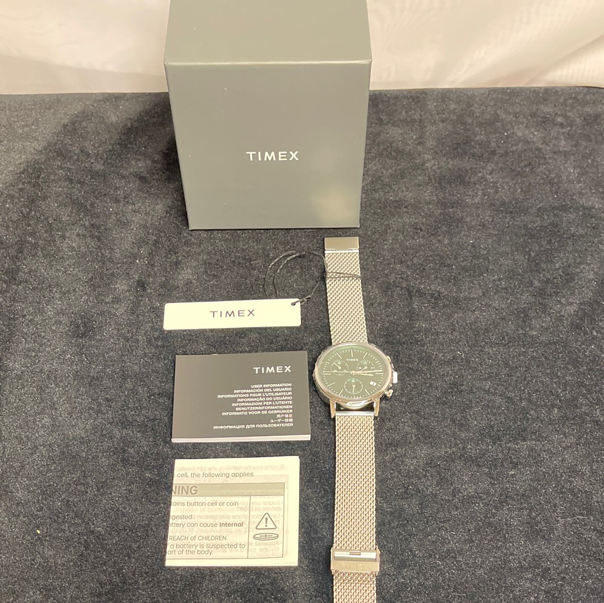 Timex TW2W43400 Silver Trend Midtown Movement Japan Timex TW2W43400 Silver Trend Midtown Movement Japan