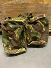 Genuine British Army Issue DPM Side Pouch Pair Modular Bergen Cordura Zip Bag 