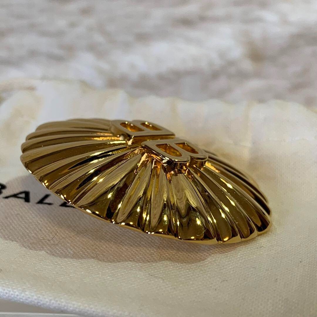 BALENCIAGA ブローチ ヴィンテージ ゴールド ラインストーン BALENCIAGA Brooch Gold Vintage Used | eBay