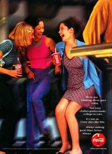 COCA-COLA magazine AD #13 RARE 1997 OOP  