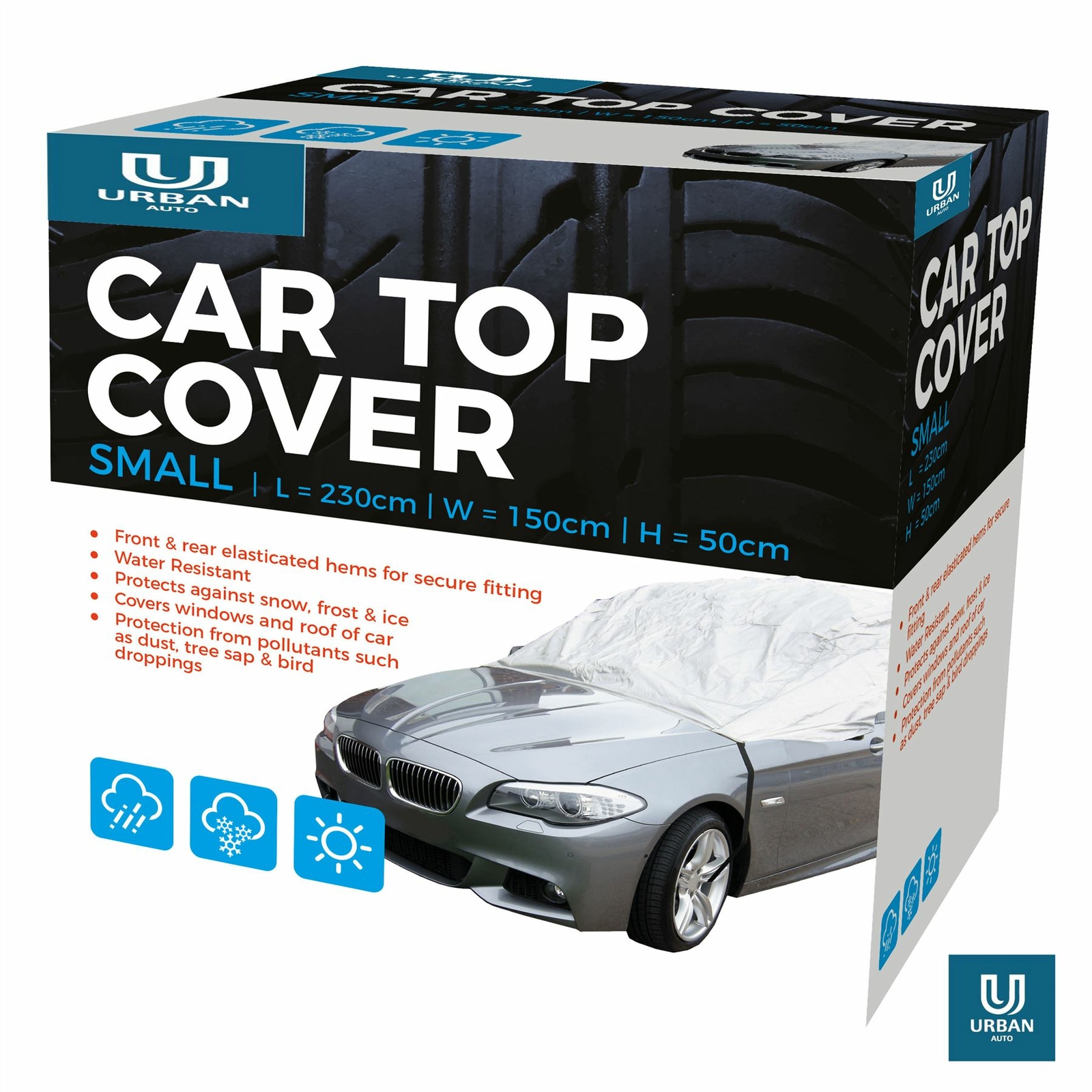 Tapa de coche resistente al agua para Suzuki Swift proteger contra la nieve hielo pájaros