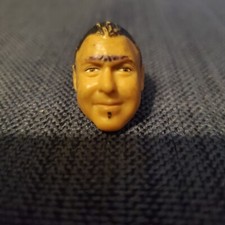 Mattel WWE Elite Basic Santino Marella Head Sculpt Custom Fodder Part (scuffed)
