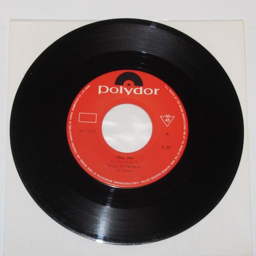 JIMI HENDRIX HEY JOE JAPAN 7" DP-1573 400YEN - Bild 5 von 6