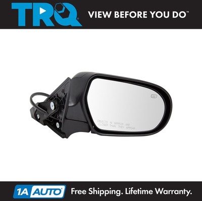 TRQ Power Heated Mirror Textured Passenger Side RH for 05-09 Legacy