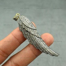 Natural Diamond 925 Sterling Silver Chain Engagement Necklace