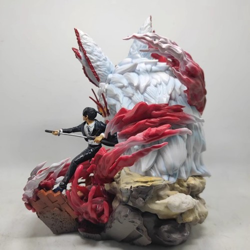 Chainsaw Man Hayakawa Aki LED Action Figure Model 24cm PVC Statue Toy Gift Decor - Picture 15 of 15