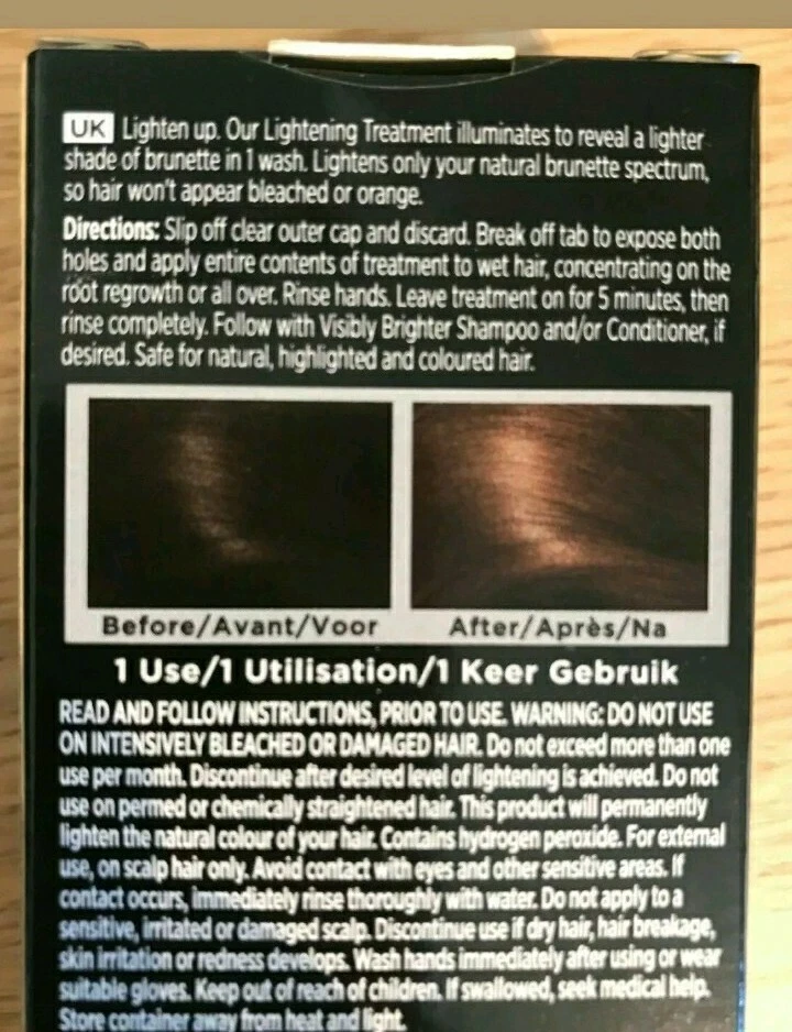 3x John Frieda Brilliant Brunette Express Tratamiento de iluminación en ducha 1x34 ml Foto 2 de 2